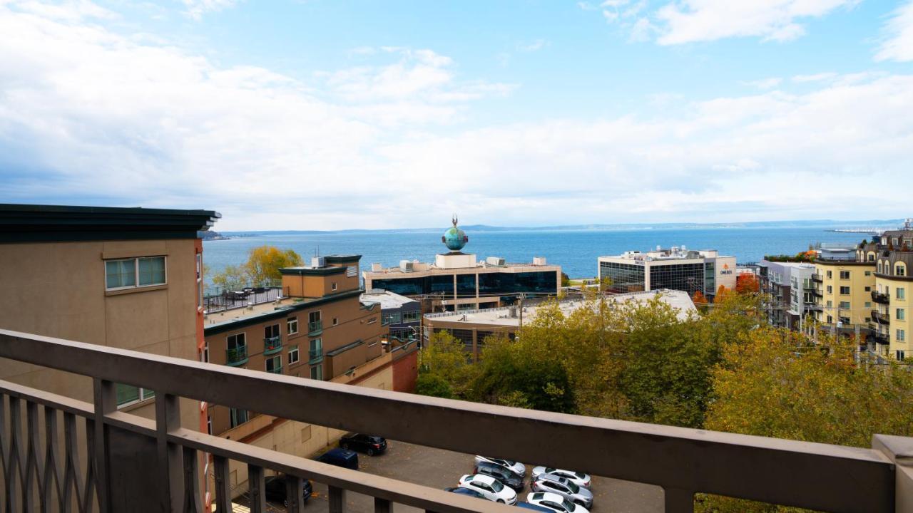 Top Floor Water View Oasis Near Space Needle & Cruise Seattle Eksteriør bilde